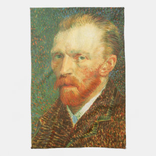 Vincent van Gogh - Van Gogh Självporträtt Kökshandduk