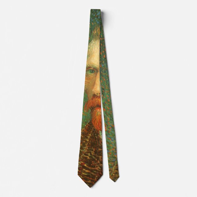 Vincent van Gogh - Van Gogh Självporträtt Slips (Framsida)