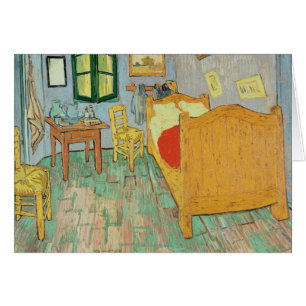 Vincent Van Gogh Van Gogh sovrum på Arles Hälsningskort
