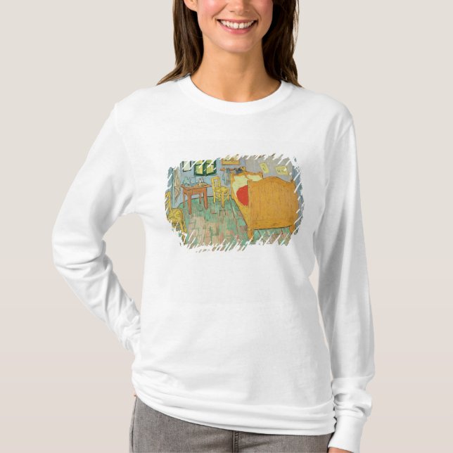 Vincent Van Gogh | Van Gogh sovrum på Arles T-shirt (Framsida)