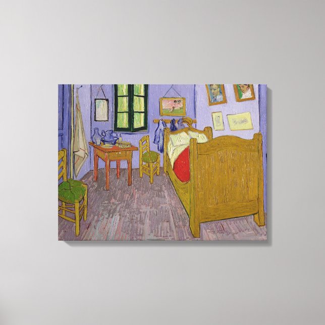 Vincent van Gogh | Van Goghs Bedroom i Arles Canvastryck (Framsida)