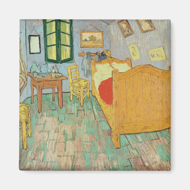 Vincent van Gogh | Van Goghs Bedroom i Arles Magnet (Framsidan)