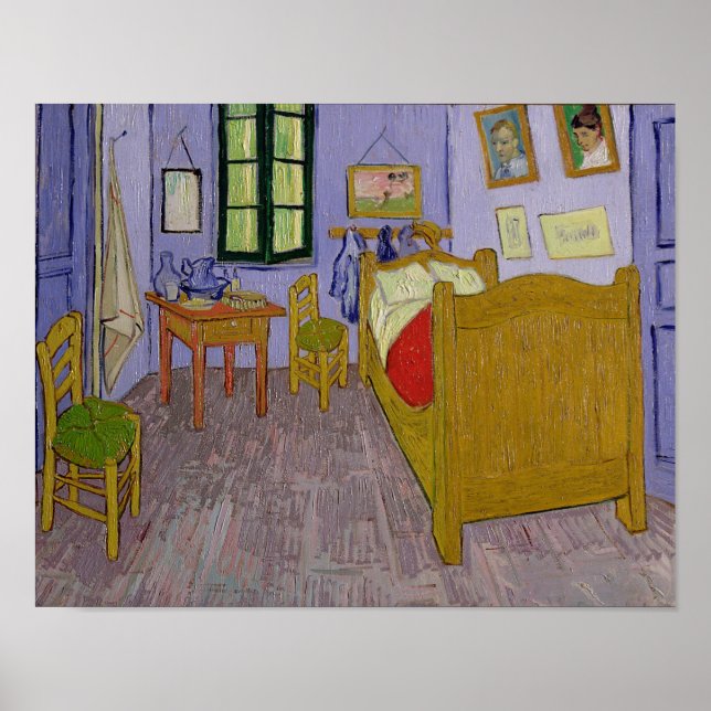 Vincent van Gogh | Van Goghs Bedroom i Arles Poster (Framsidan)