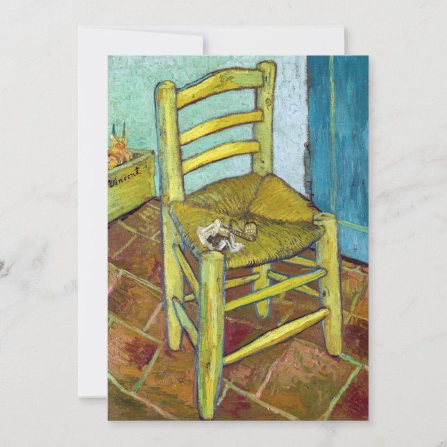 Vincent van Gogh - Van Goghs ordförande Inbjudningar (Framsida)