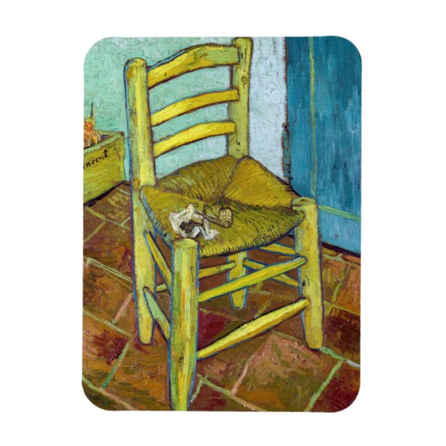 Vincent van Gogh - Van Goghs ordförande Magnet (Vertikal)