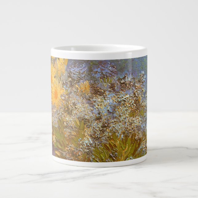 Vincent van Gogh Vas i Lilacs, Daisy, Anemones Jumbo Mugg (Framsidan)