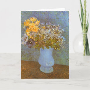Vincent van Gogh Vas i Lilacs, Daisy, Anemones Kort