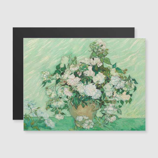 Vincent Van Gogh, Vas i Ro, Ro i Vas Magnetisk Inbjudningskort (Fram/baksida)