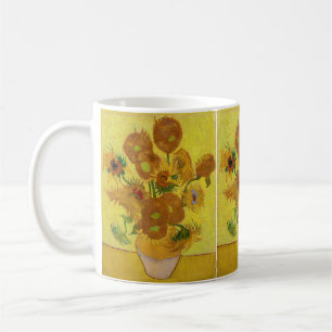 Vincent van Gogh - Vas med 15 solblommor Kaffemugg
