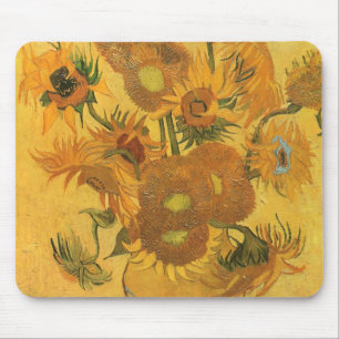 Vincent van Gogh - Vas med 15 solblommor Musmatta