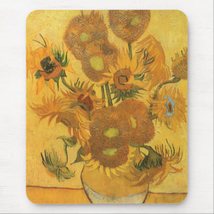 Vincent van Gogh - Vas med 15 solblommor Musmatta