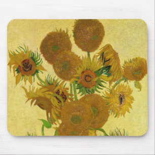 Vincent van Gogh - Vas med 15 solblommor Musmatta