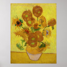 Vincent van Gogh - Vas med 15 solblommor