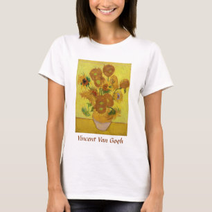Vincent van Gogh - Vas med 15 solblommor T Shirt