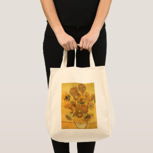 Vincent van Gogh - Vas med 15 solblommor Tygkasse