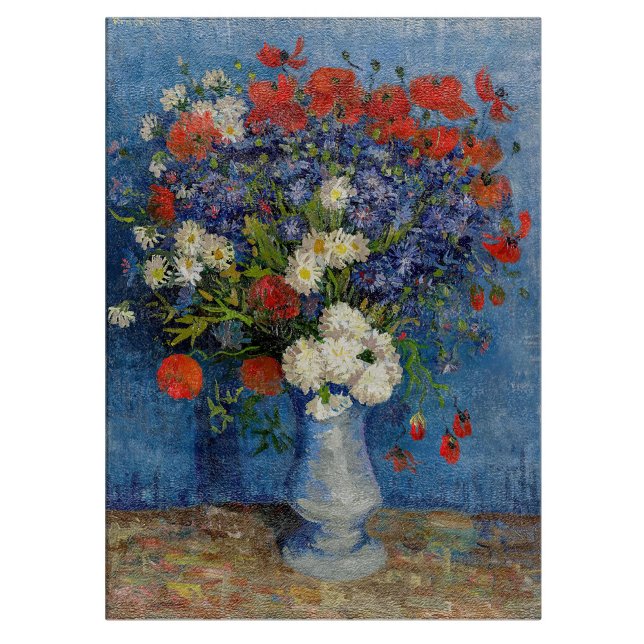 Vincent van Gogh - Vas med Cornblommor & Poppies (Skapare uppladdad)