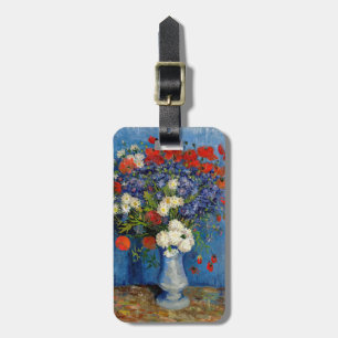 Vincent van Gogh - Vas med Cornblommor & Poppies Bagagebricka