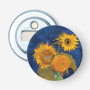 Vincent van Gogh - Vas med fem solblommor Flasköppnare
