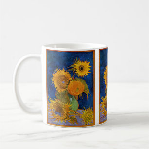 Vincent van Gogh - Vas med fem solblommor Kaffemugg