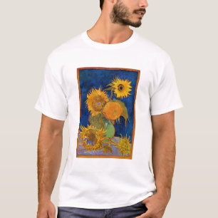 Vincent van Gogh - Vas med fem solblommor T Shirt