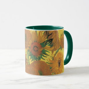 Vincent van Gogh - Vas med femton solrosor Mugg