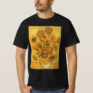 Vincent van Gogh - Vas med femton solrosor Tee Shirt