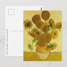 Vincent van Gogh - Vas med femton solrosor
