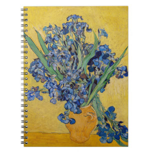 Vincent van Gogh - Vas med iriser Anteckningsbok