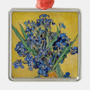 Vincent van Gogh - Vas med iriser Julgransprydnad Metall