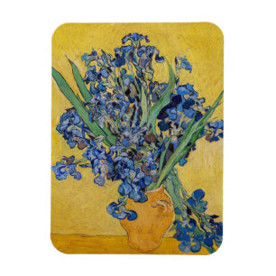 Vincent van Gogh - Vas med iriser Magnet
