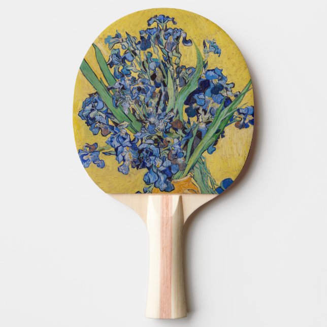 Vincent van Gogh - Vas med iriser Pingisracket (Framsidan)