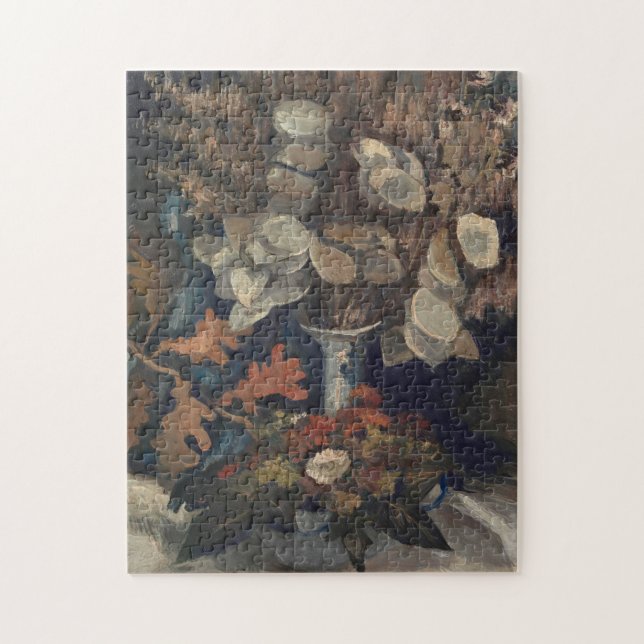 Vincent Van Gogh - Vas med Lunaria Pussel (Vertikal)