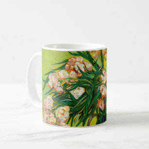 Vincent Van Gogh Vas med Oleander och böcker Kaffemugg