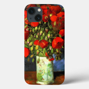 Vincent Van Gogh Vas med Red Poppies Blommigt Art