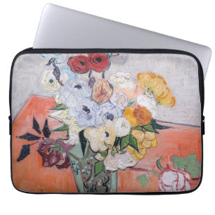 Vincent van Gogh - Vas med Ro och Anemones Laptop Fodral