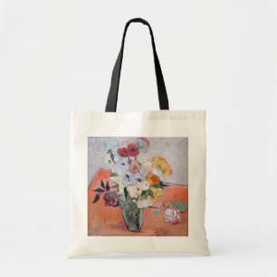 Vincent van Gogh - Vas med Ro och Anemones Tygkasse