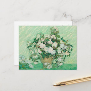 Vincent Van Gogh, Vas med rosor, Rosor i vasen Vykort