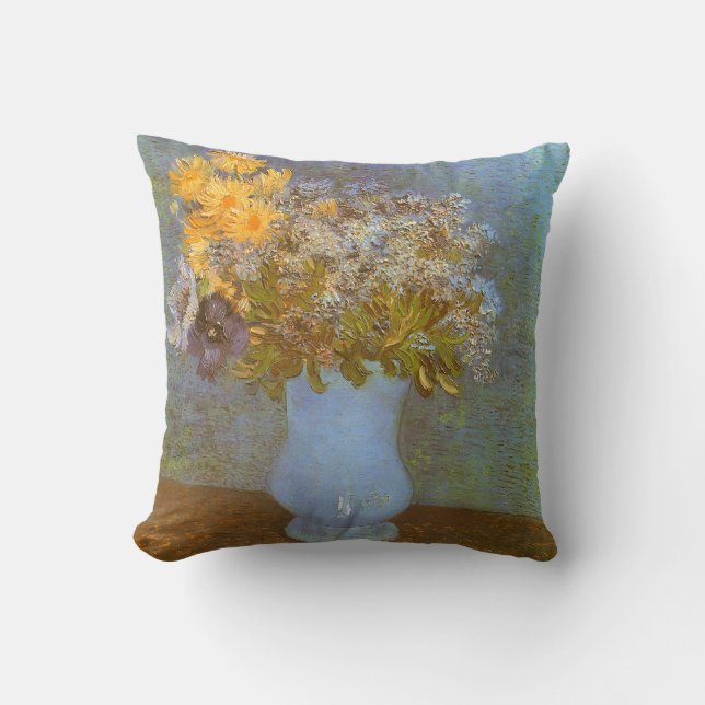 Vincent van Gogh Vas med Syren, Margareter, Anemon Kudde (Framsida)