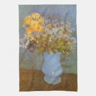 Vincent van Gogh Vas med syren, tusenskönor, anemo Kökshandduk
