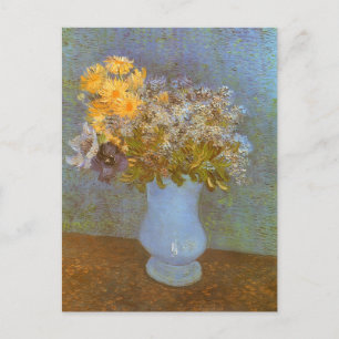 Vincent van Gogh Vas med syren, tusenskönor, anemo Vykort