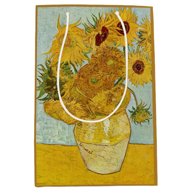 Vincent Van Gogh - Vas med tolv solblommor (Framsidan)