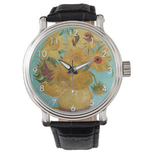 Vincent Van Gogh - Vas med tolv solblommor Armbandsur