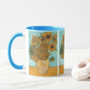 Vincent van Gogh - Vas med tolv solblommor Mugg