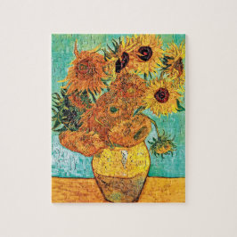 Vincent Van Gogh - Vas med tolv solblommor Pussel