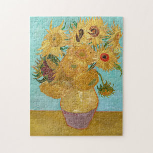 Vincent Van Gogh - Vas med tolv solblommor Pussel