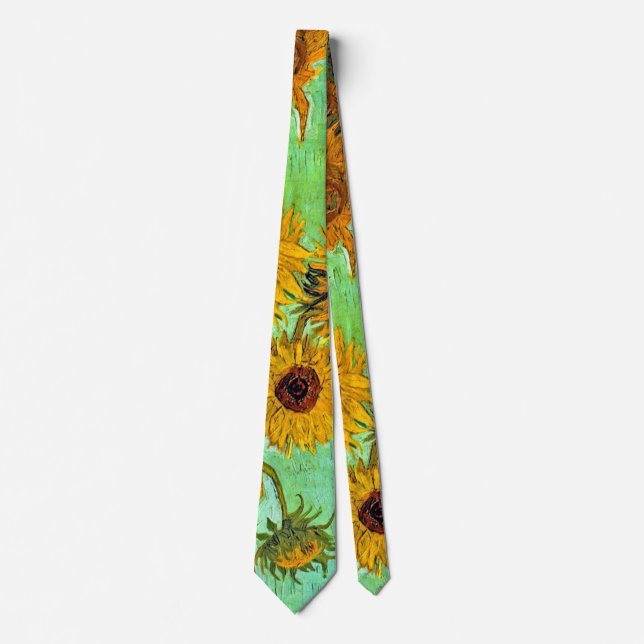 Vincent Van Gogh - Vas med tolv solblommor Slips (Framsida)