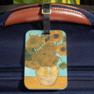 Vincent van Gogh - Vas med tolv solrosor Bagagebricka