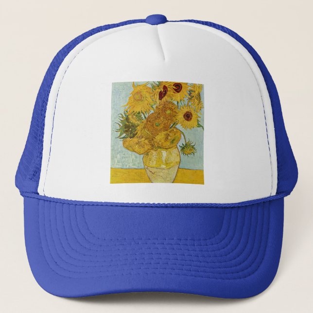 Vincent Van Gogh - Vas med tolv solrosor Keps (Framsida)
