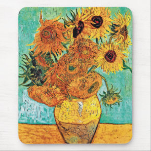 Vincent Van Gogh - Vas med tolv solrosor Musmatta
