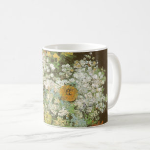 Vincent van Gogh - Vas med Zinnias och blommor Kaffemugg